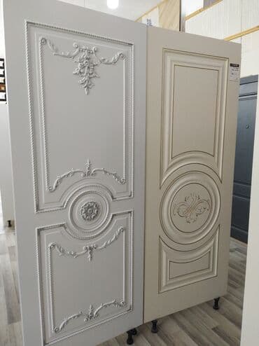 Təmir və tikinti: Dekorativ oymalarla bəzədilmiş, klassik üslubda hazırlanmış qapılar — 1