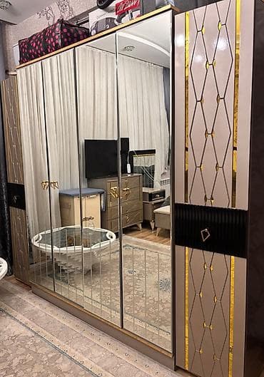 ev ucun perde: İkinəfərlik çarpayı, Dolab — 4