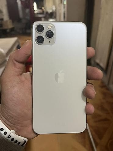 dubayda iphone 14 pro max: IPhone 11 Pro Max, 64 GB, Gümüşü, Simsiz şarj — 7