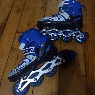 İdman alətləri: Roliki🛴 Yaxsi veziyettedi,ishlenmish. 1 il qabaq 40 azn almishiq,ushaq — 3