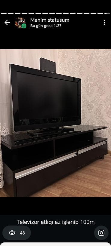 Düz TV altlığı, Polkalı