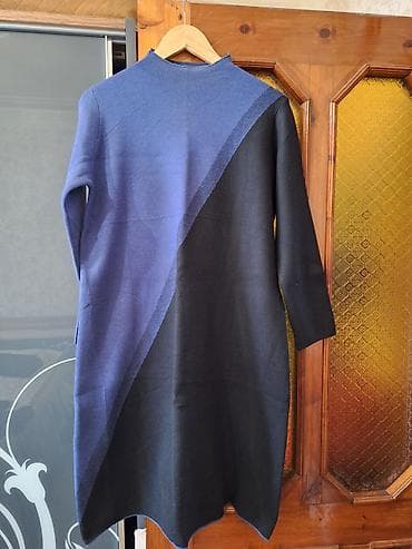 des geyimler: Qadın geyimləri dəsti 1) Qara tunika – orta uzunluq, yarı açıq “V” — 2