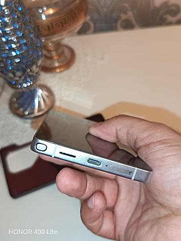 note 20 plus: Samsung Galaxy S25 Ultra, rəng - Gümüşü, Simsiz şarj — 2
