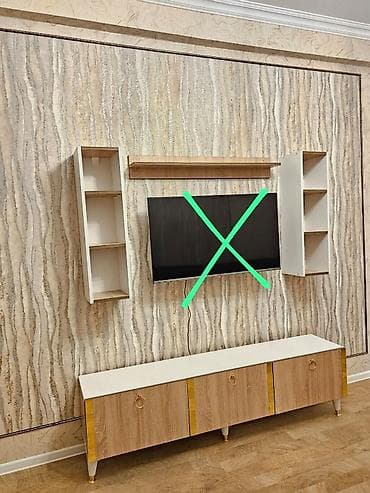 ev t: Tv stend 135 manat.Catdirilma yaxin erazilere pulsuz. Olcu E 180/H — 1