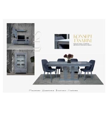 Masa və oturacaq dəstləri: Lüks qonaq dəsti, qonaq otağı mebeli, qonaq mebelləri (Oturacaqlar — 2