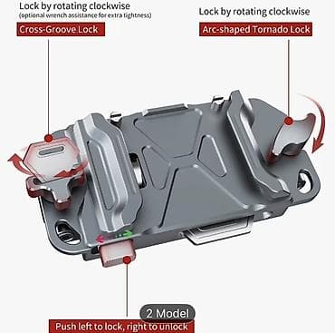 video kaset: Kəmərə taxılan fotoaparat tutacağı – sürətli çıxarışlı klip sistemi • — 6