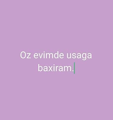 demir seyf qapi: Uşaq baxımı xidməti – ev şəraitində Öz evimdə uşağa baxıram. Gündəlik — 1