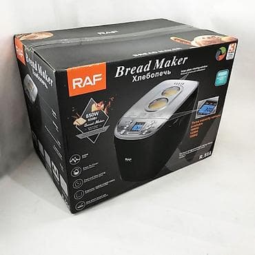 Yeni Çörəkbişirən, Raf, Çörəyin çəkisi - 1 - 1.5 kq, Pulsuz çatdırılma, Ödənişli çatdırılma, Rayonlara çatdırılma — 4