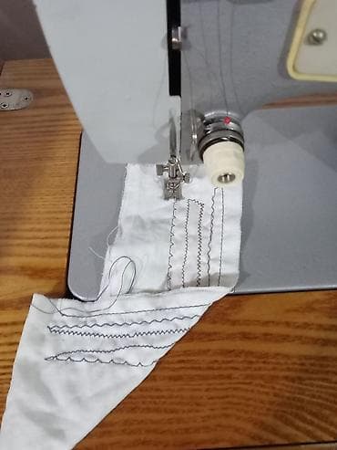 Tikiş maşını Chayka, İşlənmiş,Elektromexaniki, 2 saplı Ünvandan götürmə