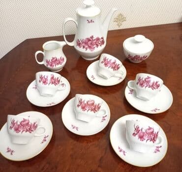 набор посуды: Qəhvə dəsti, Farfor, 6 nəfərlik — 2