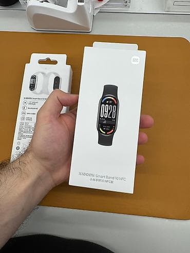 iphone saatlari: Yeni, Smart qolbaq, Xiaomi, Bildirişlər, rəng - Ağ — 3