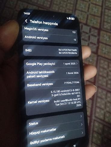 sim nömre: Honor X8c, 256 GB, İki sim kartlı — 4