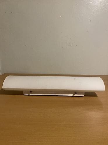 Sandıqlar: Divar üstü işıqlandırma plafonu Rəng: Ağ - Material: Şüşə və metal — 7