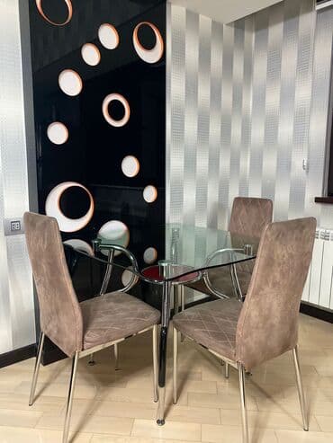 2ci el metbex mebeli: Mətbəx üçün, İşlənmiş, 4 stul — 1