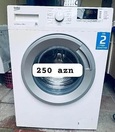 ipad 6: Beko önyükləməli paltaryuyan maşın - Yükləmə həcmi: 6 kq - Fırlanma — 1