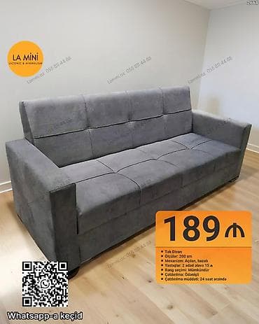 Divan, Açılan, Bazalı, Parça, Ödənişli çatdırılma