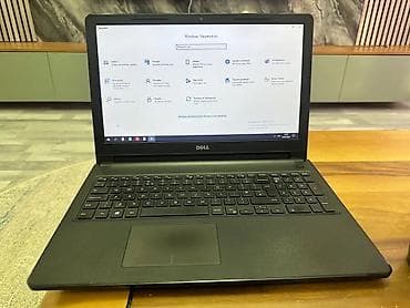 Dell: Dell noutbuk Xüsusiyyətlər: - Prosessor: AMD A9-9425 (Radeon R5, 5 — 4
