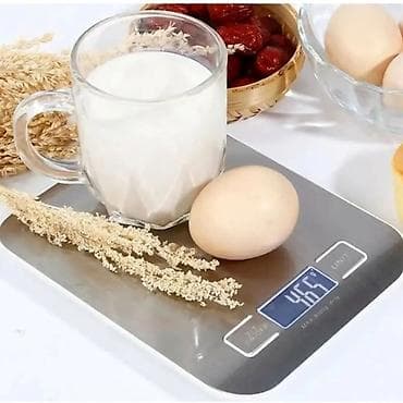 Mikrodalğalı sobalar: Mətbəx üçün rəqəmsal elektron tərəzi - Maksimum çəki: 5000 g (5 kq) - — 4