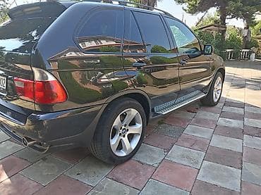 gence masin salonu: BMW X5 (E53) 2004. 3. Benzin. Probeq 138.000 orjinal– qara eksteryer — 5