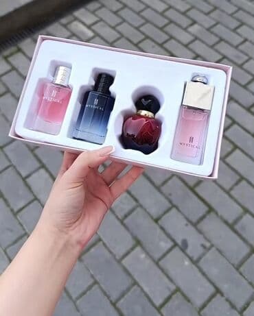 kəhrəba təsbehlər: Məhsul: Mini ətir dəstləri – Eau de Parfum koleksiyaları Tərkib və — 4