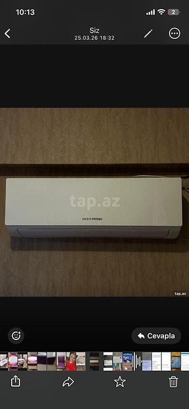 hofman kondisioner: Tezdı qoylub demet olar ısdemyıb 35 40kvdratı cıddı alcarr Narahat — 1