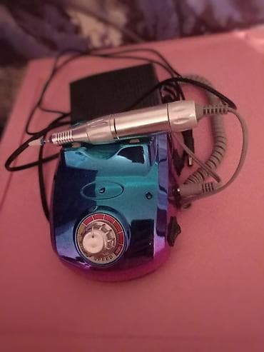 dirnaq aparati: Manikür üçün elektrik frez aparatı (e-file) - Rəngli, parlaq gövdəli — 2