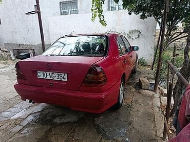 lider disk: Mercedes-Benz C-Class (W202) sedan - Kuzov: 4 qapılı sedan, qırmızı — 5