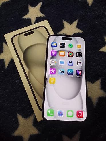 iphon 6 plus: IPhone 15 Plus, 256 GB, Qara, Qırıq — 5