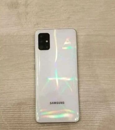 telefon a51: Samsung Galaxy A51, rəng - Ağ, Barmaq izi — 2