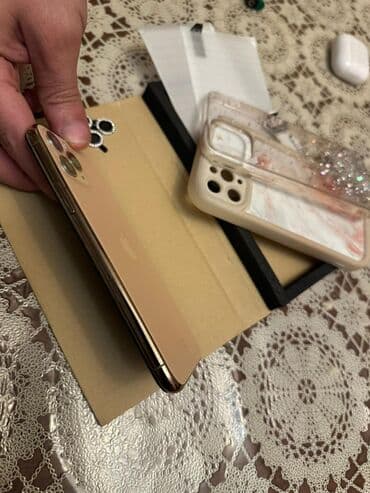 planşet telfon: IPhone 11 Pro, Qızılı, Face ID — 3