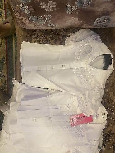 Uşaq ayaqqabıları: Məhsul: Uşaq üçün ağ köynəklər və polo köynəklər dəsti Təsvir: - Bir — 5