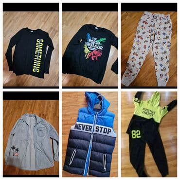 Uşaq geyimləri dəsti – 10, 11, 12 yaş Brendlər: Waikiki və müxtəlif