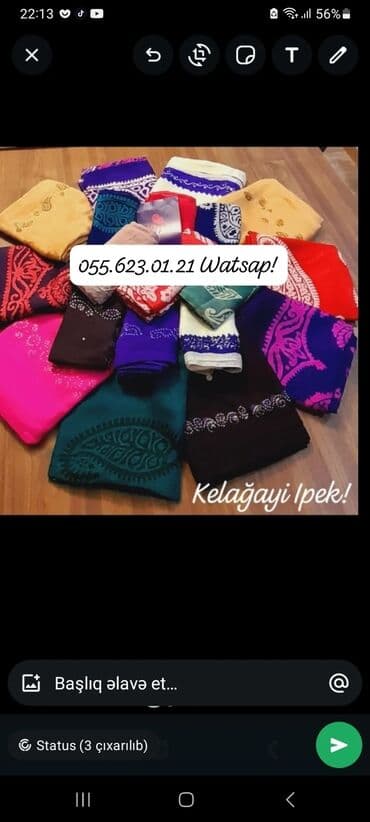 Qedim Kelağayi ve muasir Basqal satilir!