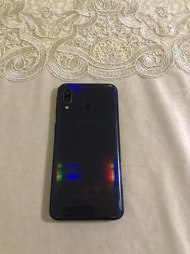 Техника и электроника: Samsung Galaxy A40, цвет - Черный — 2