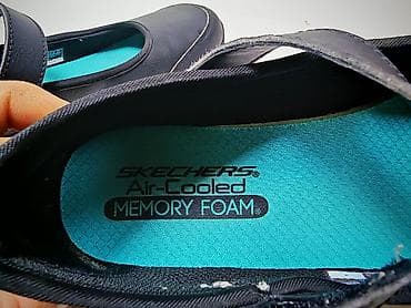 Женская обувь: Skechers qadın ayaqqabısı – Mary Jane stili - Rəng: qara - Model — 5