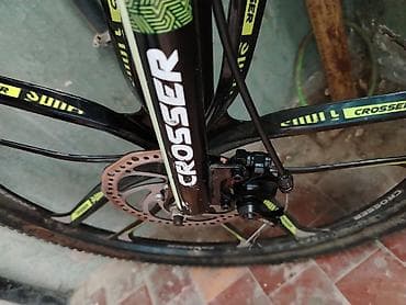 velosipet: Crosser dağ velosipedi Xüsusiyyətlər: - Alüminium hardtail çərçivə — 9