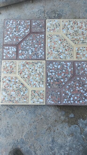 Ev üçün dekor: Məhsul: Kafel/daş döşəmə plitələri (mozaik daş çınqıllı dizayn) - — 2