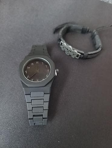 smart watch u8: Saat dəsti, rəng - Qara — 1