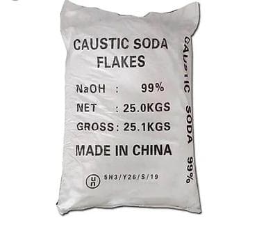 Məhsul: Kaustik soda (NaOH) qırıntıları – 99% - Tərkib: Natrium — 1