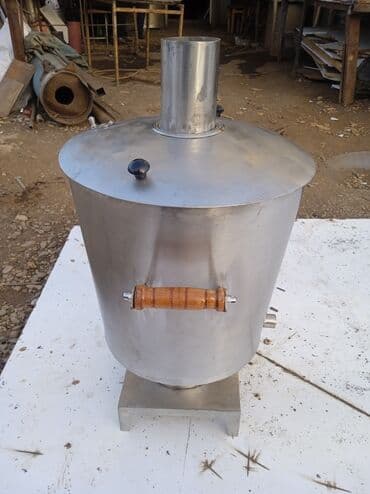 samovar qədimi: Новый Дровяной Самовар, Более 10 л, Самовывоз — 4