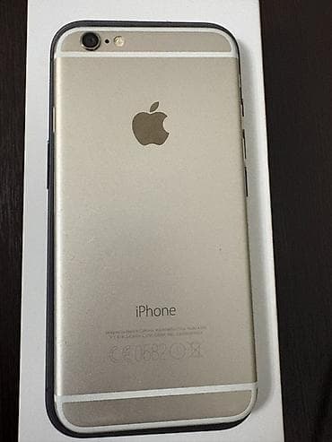 IPhone 6, 16 GB, Qızılı, Barmaq izi