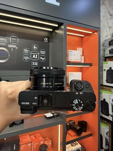 sony ses: Sony Alpha a6300 güzgüsüz fotoaparat + 16–50mm f/3.5–5.6 OSS obyektiv — 1