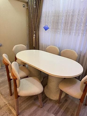 mətbəxt stol stulları: Masa stol stul desti — 1