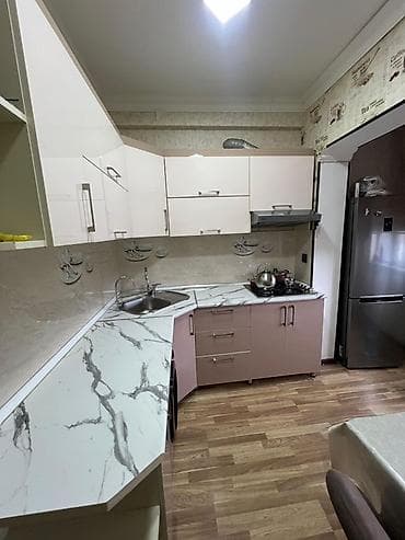 Кухонные гарнитуры: Künc mətbəx mebeli – L formalı dizayn - Ölçülər: sol bucaq üzrə 1.95 — 2