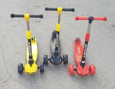 elektrikli scooter uşaq üçün: Scooter "Ferrari"🛴 Skuter, Samokat Skuter "Ferrari" 🔹Model: Ferrari 🔖 — 1