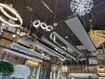 беспроводные светильники на кухню: Asma troslu işıqlar. Qara korpus 4000 kelvin və 6500 kelvin 7x120 — 2