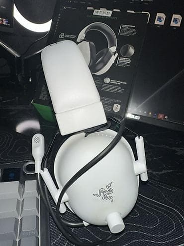 hyperx cloud alpha s: Razer BlackShark V2 X (White) – oyun qulaqlığı - Razer TriForce 50 mm — 1