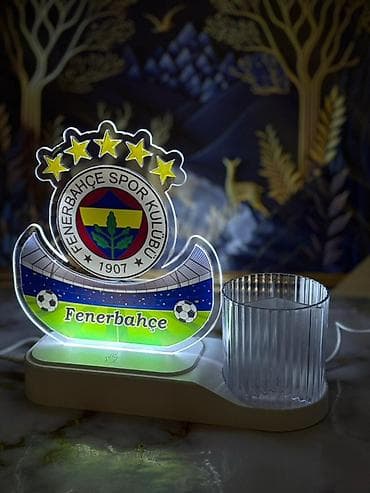 gece lampası: LED masa lampası – futbol klubu loqolu - Klublar: Qarabağ FK — 3