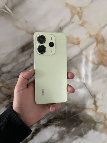 htc telefonlar: Redmi Note 14, 128 GB, rəng - Yaşıl, Face ID — 8