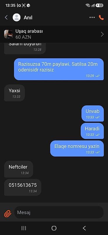 araba: Araba yaxsu vezitgetde qiymet sondur.Unvan Neftciler — 3